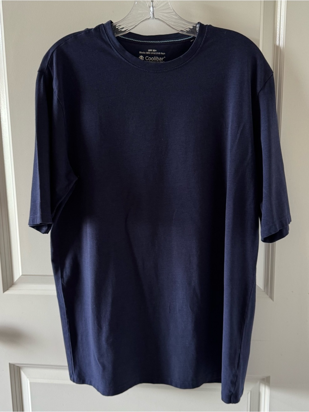 Coolibar Morada tee shirt blue